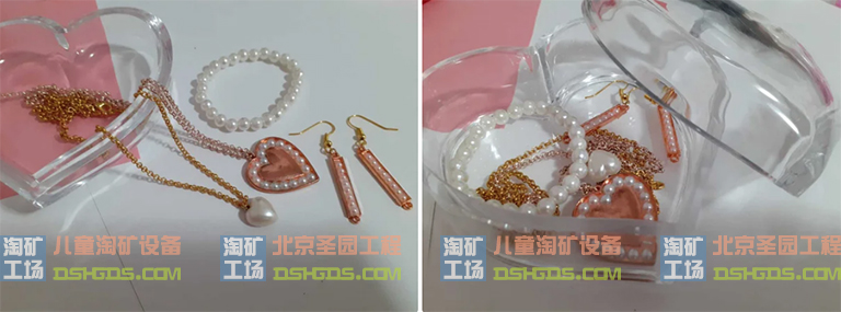 珍珠心形饰套装制作过程出自淘矿工场
