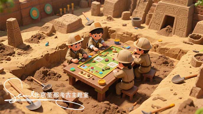 益智恐龙考古桌厂家还有多的恐龙考古模型