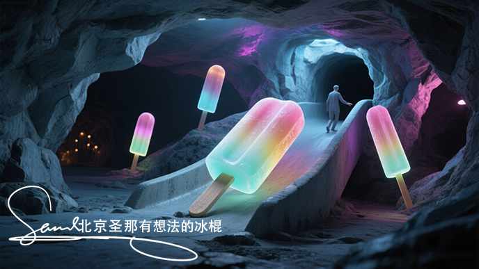 炎炎夏日这就是有想法的冰棍