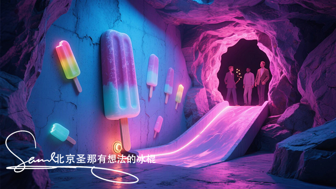 北京40度高温来个有想法的冰棍