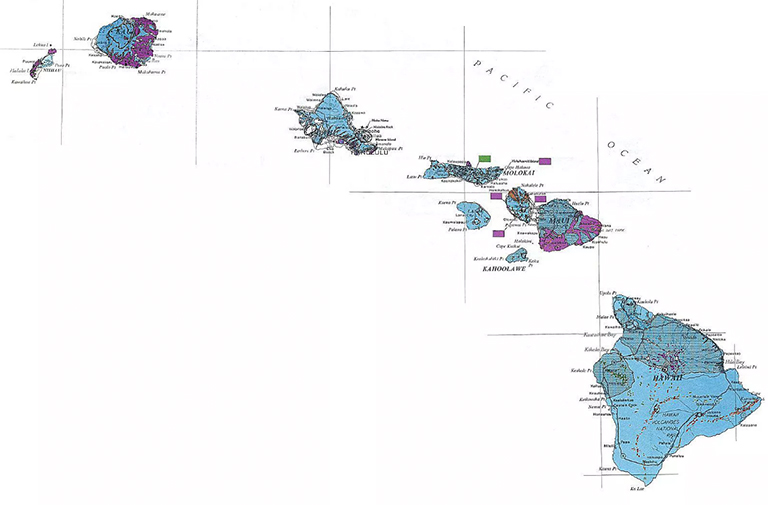 夏威夷地质图
