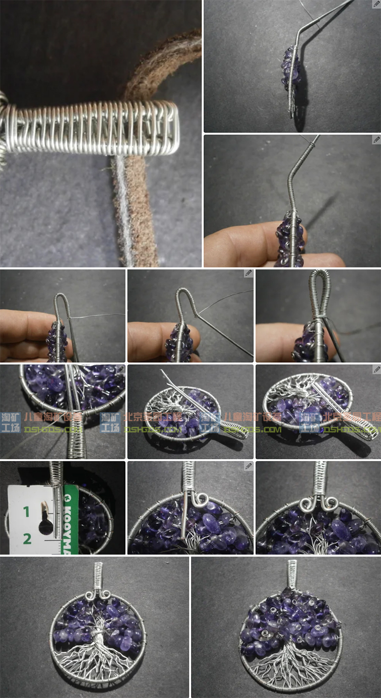 儿童淘宝石淘矿小镇DIY